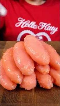 Please Stop Eating Low-Sodium Salted Pollock Roe Only With Rice 😳🐟