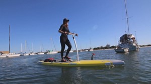 New paddleboard is more like 'pedalboard'