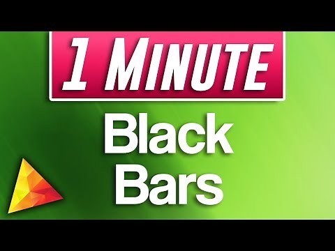 Hitfilm Express : How to Add Cinematic Black Bars to Video (Letterbox Effect)