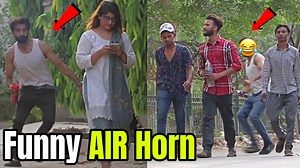 1.3M views · 37K reactions | Funny Air Horn Prank (Part-6) | LahoriFied | LahoriFied Entertainment | Facebook