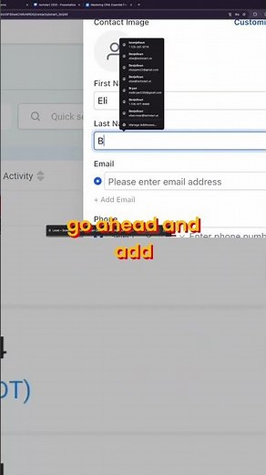 CRM Basics: How to Add a Contact Manually (Step-by-Step)