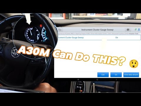 XTOOL A30M Actuation Tests Demo