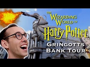 HARRY POTTER GRINGOTTS BANK TOUR | WIZARDING WORLD AT UNIVERSAL STUDIOS, ORLANDO FLORIDA