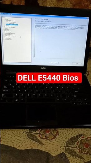DELl E5440 Bios Settings | How to enter Bios setup in DELL E5440 #delle5440 #biossettings