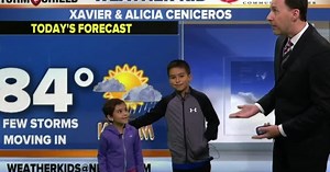 Meet Weather Kids Xavier and Alicia Ceniceros!