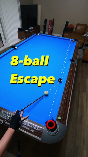 This is my favorite shot in pool. Comes up all the time when playing one-pocket, and is a high percentage make if you practice it often. Center ball here, no spin needed 👍🏼 Big thanks to my sponsors @jpechauercustomcues, @salottoapp, @taombilliards and @poolbilliardsco!! #billiards #raffle #giveaway #thankyou #sponsors #8ball #9ball #onepocket #bank #pool #WNT #matchroom #pechaeur #usopen #bilhar #efrenreyes #snooker