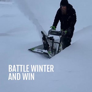 43K views · 122 reactions | Get storm-ready with industry-leading innovations and power that exceeds gas. Shop and compare top-rated snow blowers now. | EGO | Facebook