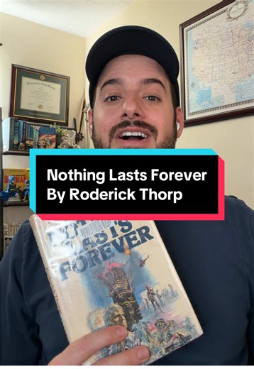 Book Review: Nothing Lasts Forever by Roderick Thorp (the movie Die Hard is an adaptation of this book) #booktok #booktokfyp #books #book #bookreview