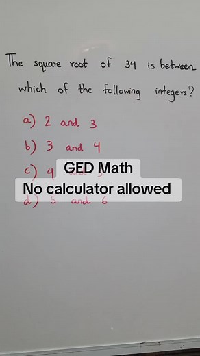 Mastering GED Math Without a Calculator