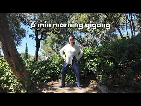 6 Min Morning Qigong for Beginners (Energy & Full Body Flow)