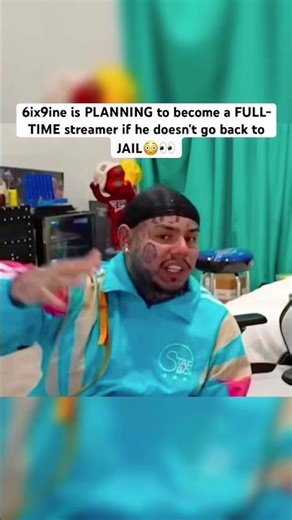 6ix9ine is PLANNING to become a FULL-TIME streamer if he doesn't go back to JAIL😳👀