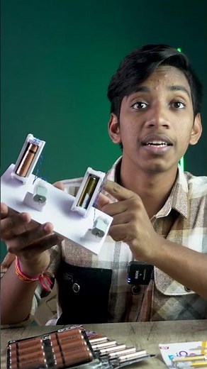 best alkaline Battery #scienceproject #teluguexperiments #shorts