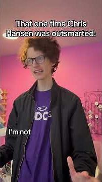 On this episode of "To Catch A Predator," Chris Hansen ends up on a hot date #comedy #comedyskit