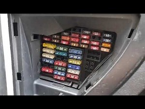 How to repair the door latch of a VW Golf 4.