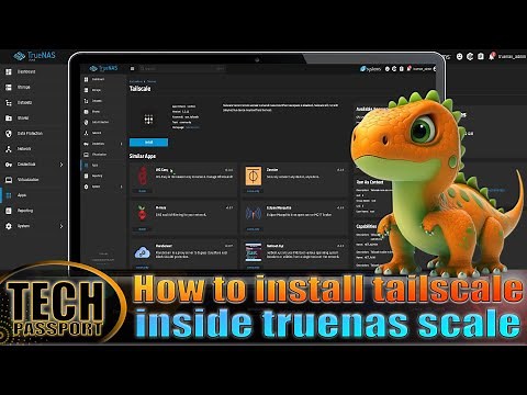 How to install tailscale inside truenas scale 🔥 truenas scale tailscale setup