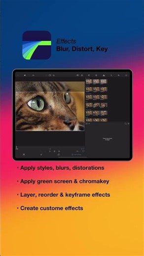 Unlock full creative control in LumaFusion’s Color & Effects editor