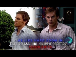 Ae like hard zoom in tutorial in Alight motion