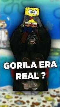 The gorilla episode was incredibly weird and good #spongebob #gorilla #sponge