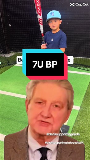 Thought I was teaching batting practice… Anyone else learning patience instead? 😅⚾️ #dadsupportingdads #baseballdad #funnytiktok #baseballparents #baseballtraining