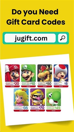 Nintendo eShop Gift Card Codes