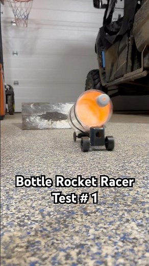 Insane Science Experiment : Bottle Rocket Racer