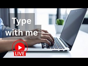 Live Typing Practice | Improve Your Typing Speed and Accuracy | No Voice #typing
