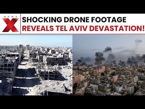 Tel Aviv Horror: Iran’s Attack Leaves Tel Aviv Residents in Shock – Shocking Drone Video!