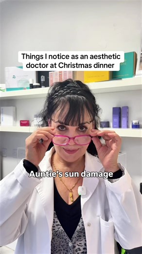 Things I notice as an aesthetic doctor at Christmas dinner (I can’t help it) 👀🎄 I literally cannot turn off my aesthetic eye, even at family gatherings 😅 #christmas #christmas2025 #fyp #medicalaesthetics #drhala
