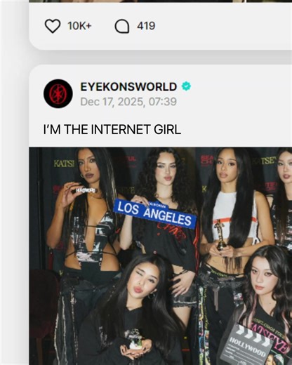 one last repost 🙏 #mograph #katseye #edit #internetgirl #fyp @KATSEYE @EYEKONS world official