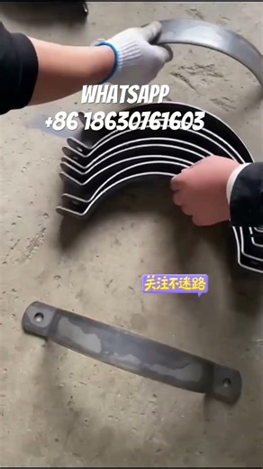 Flat Steel Pipe Clamp Machine for Power Support Made in China#device #engineering # Hardware