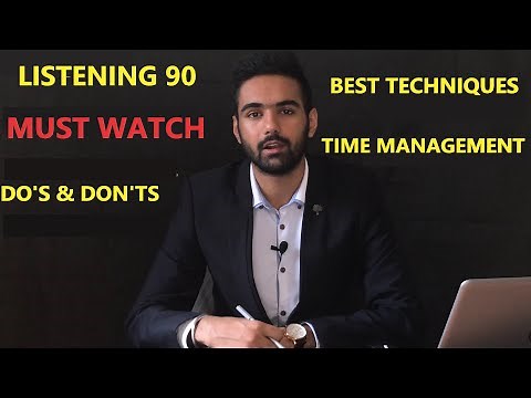 PTE Listening In-Depth Tips & Strategies | Do's and Don'ts | Time Management Techniques | Must Watch