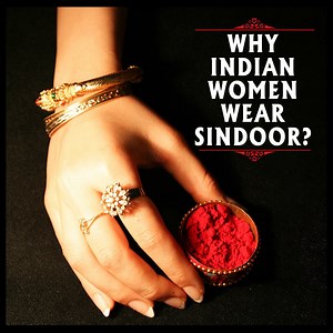 2.5M views · 8.7K reactions | Sindooram is traditionally applied at the beginning or completely along the parting-line of a woman’s hair (also called maang in Hindi) or as a dot on the forehead . But why do married women wear Sindoor? What is the significance and benefit behind it? Watch the video to know more about Sindoor. #sindoor #wedding #bindi #married #marriedwomen #marriedwoman #auspicious #sindoorkhela #durgapuja #durgapooja | Om Bhajan Bhakti | Facebook