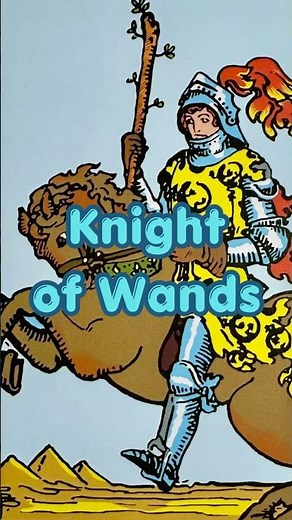 Knight of Wands Tarot Card Meaning | Tarot Archetype Series