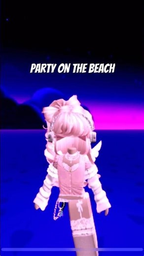 💖Party on the beach trend Roblox