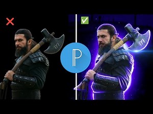 You Don’t Need Photoshop! Create Glow Effect in PixelLab 🔥