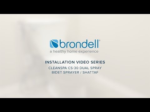CleanSpa Bidet Sprayer (CS-30) Installation Guide