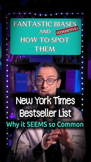 Avisha — 🧬Science-Backed Living on Instagram: "@Ellysa Yagho🐦 why there arent as many New York, best selling books and authors as there seem to be #Science #Authors #booktok #newyorktimes"