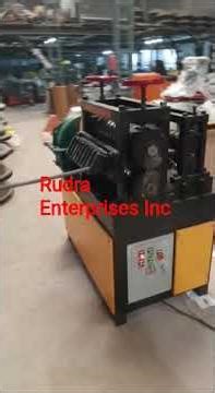 Scrap Bar Straightening Machine Model gx6-14mm Mob.8476012182