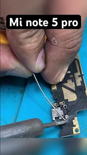 Mi note 5 pro charging jack change