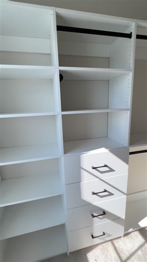 PRIORITY CLOSETS LLC on Instagram: "From an empty room to a clean, custom-built closet."