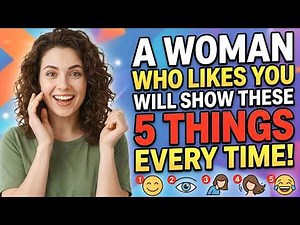 5 Undeniable Signs a Woman Truly Likes You (Female Psychology Explained)