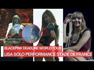 LISA ILLUMINE PARIS! LISA'S Solo Performance at the Stade De France! Frederic Arnault is here!