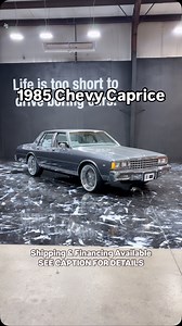 49K views · 1.2K reactions | 1985 Chevy Caprice $21,995 W/Spokes &...