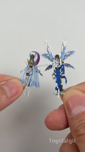 Toystalgic on Instagram: "Angemon & Angewomon"