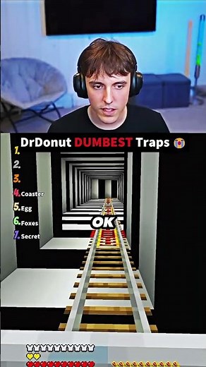 DrDonut Falling For The DUMBEST Traps RANKED 💀 #donutsmp #drdonut #minecraft #gaming #funny #mcyt