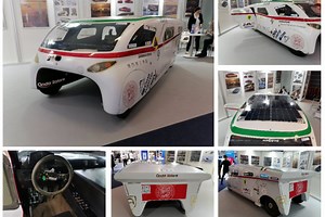 Prvi solarni automobil u Srbiji na "BG kar šouu“: Da nema noći, nikada ne bi stao! (FOTO/VIDEO)