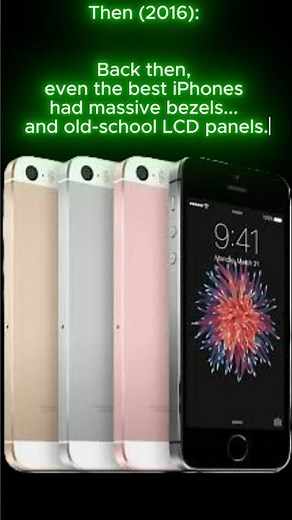2016 Bezels vs 2026 OLED Displays #comparison #tech