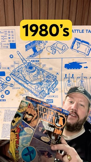 1980’s Action Man Action Force GI Joe