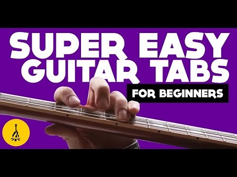Super Easy Guitar Tabs For Beginner | White Stripes Seven Nation Army Guitar Tutorial
