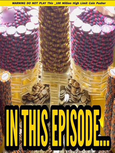 10K views · 307 reactions | In This Video 100 Million Dollar Buy Biggest poker chips game! 螺 #coinpusher #highlimit | Daily Coin Pusher fun | Facebook